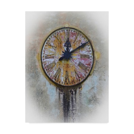 Chris Bliss 'Italy Clock 1' Canvas Art,18x24